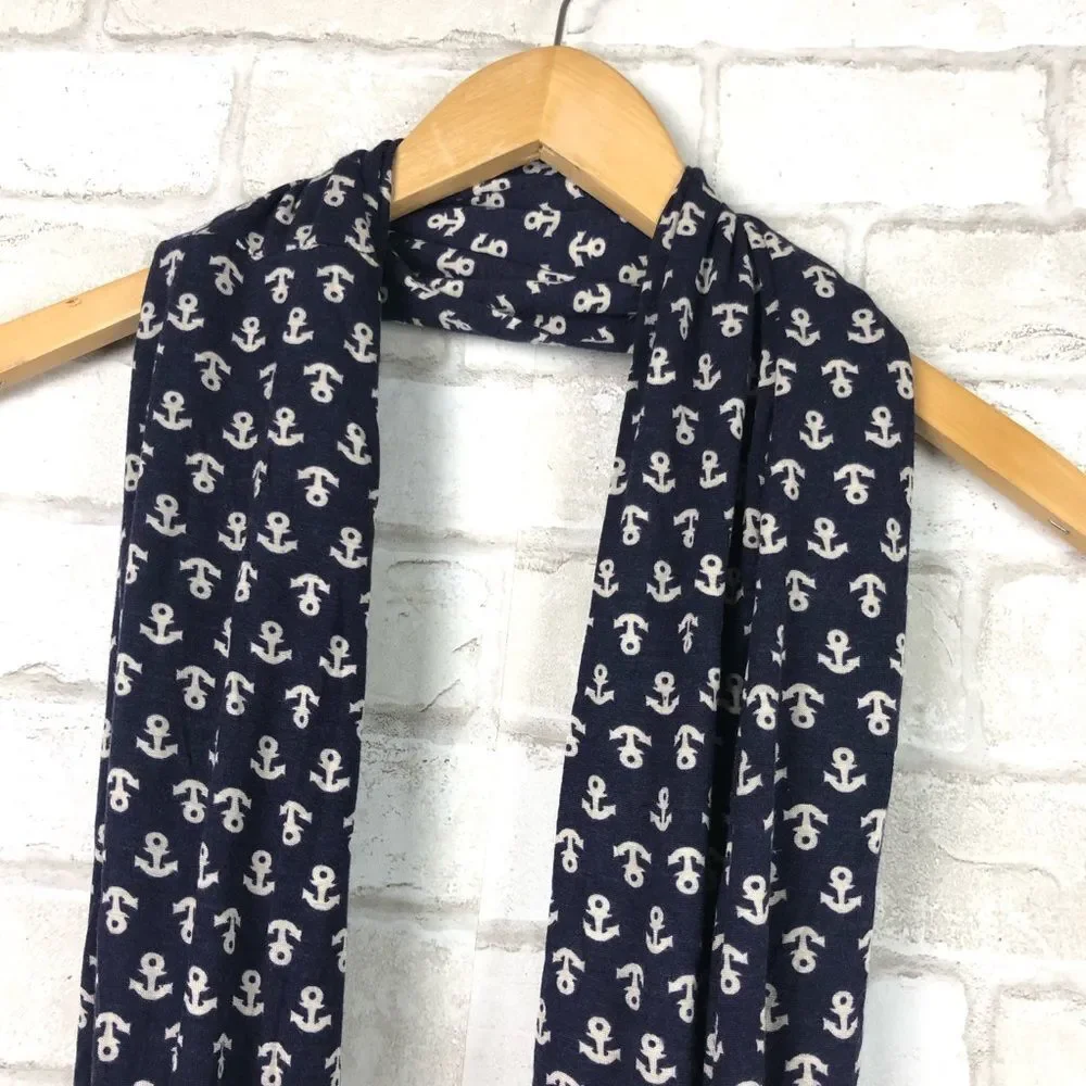 Sperry Anchor Print Infinity Scarf